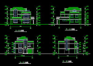 房屋设计平面图立面图剖面图怎么看的,房屋平面图和立面图